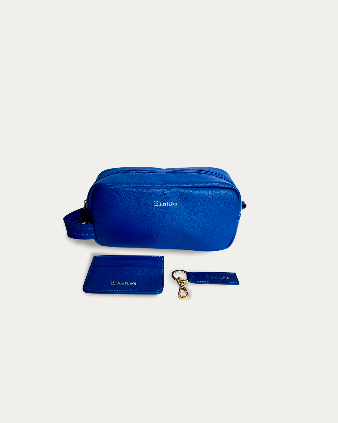 Combo Verum Azul Royal (Couro Legitimo)