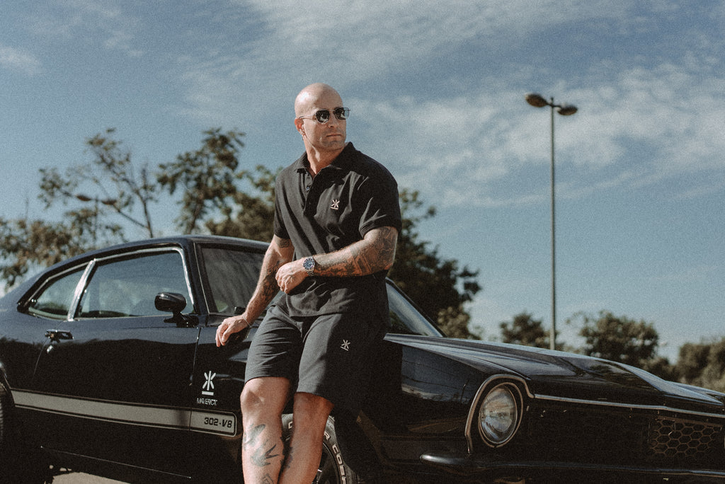 Camisa Gola Polo Maverick Preta