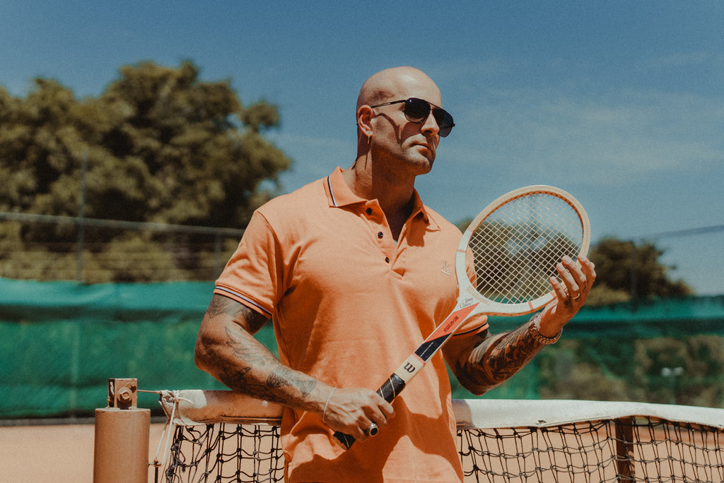 Camisa Gola Polo Maverick Laranja