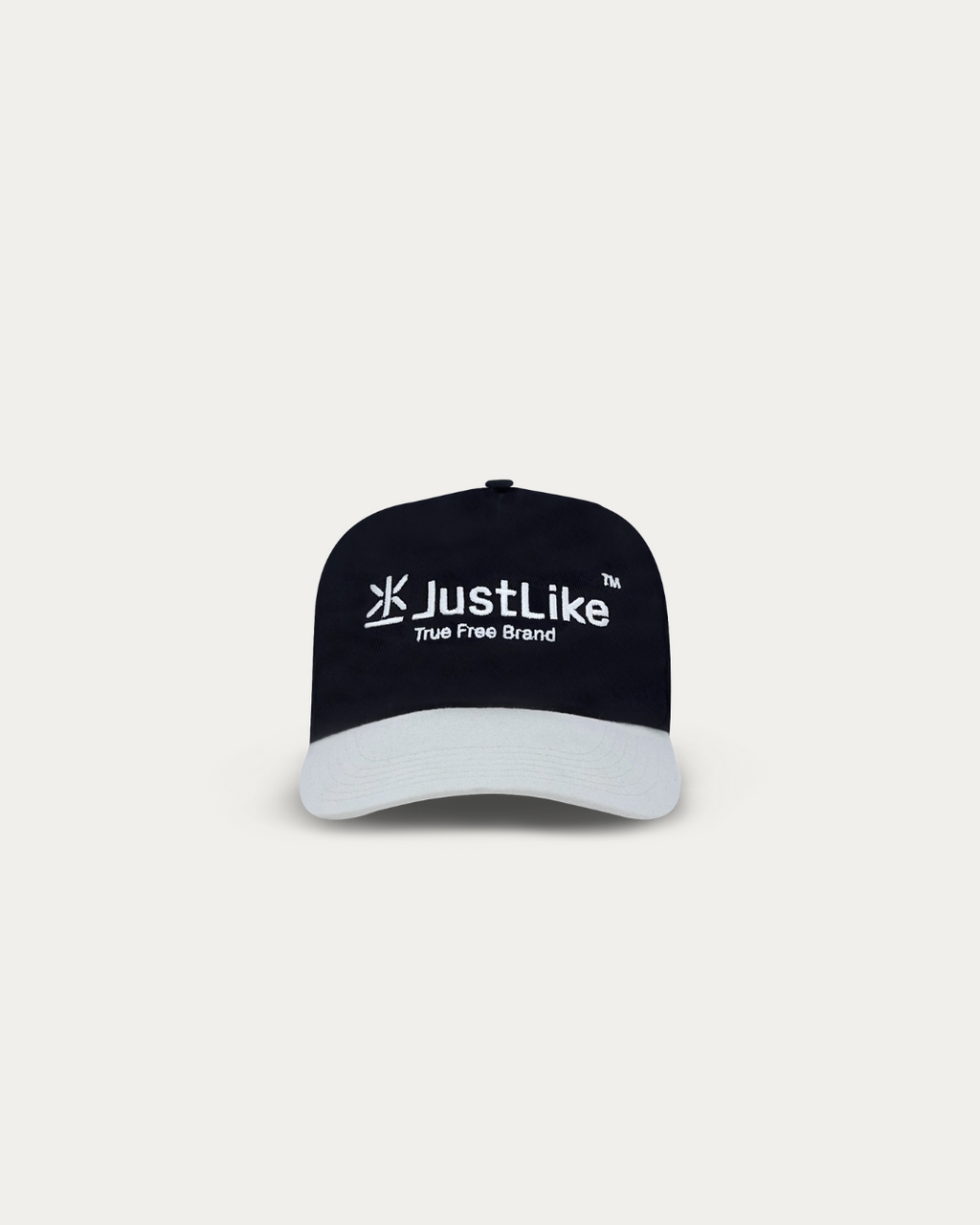 Boné Snapback JustLike - Black Cream